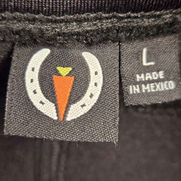 Kerrits Pants Women's Size Large Black Pull On Stretch Horse Riding Equestrian - Picture 3 of 8